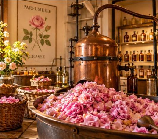 Traditional perfume making in Grasse